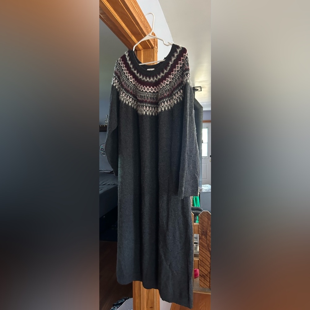 Women’s 3x long sweater dress